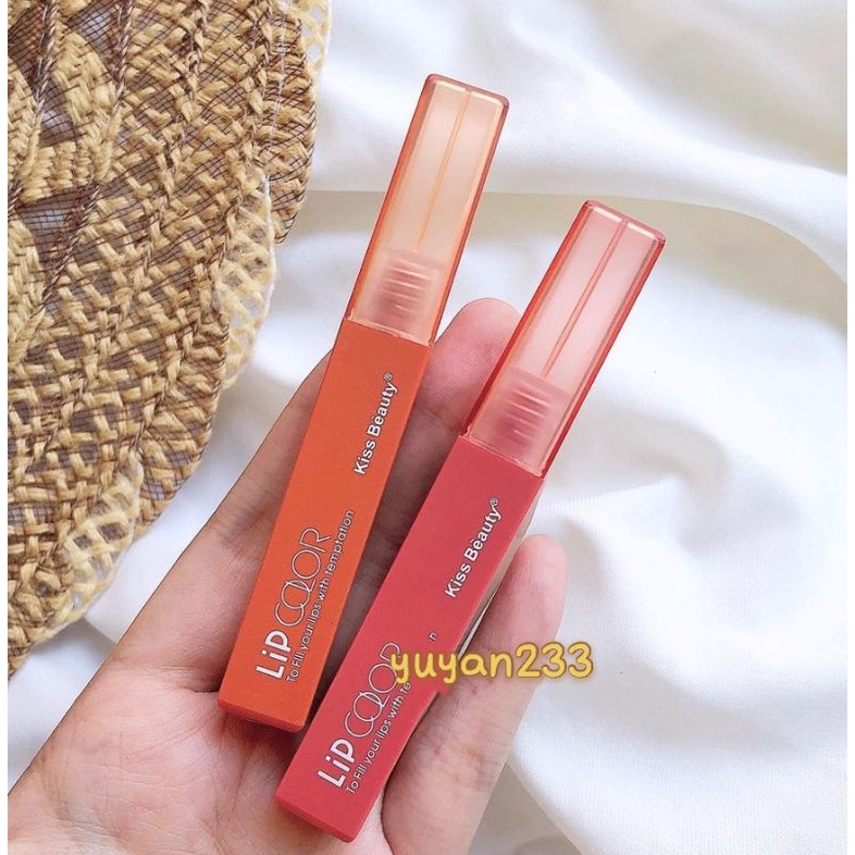 PROMO PER6PCS!!!LIP GLOSS LIP COLOR KISS BEAUTY 70063
