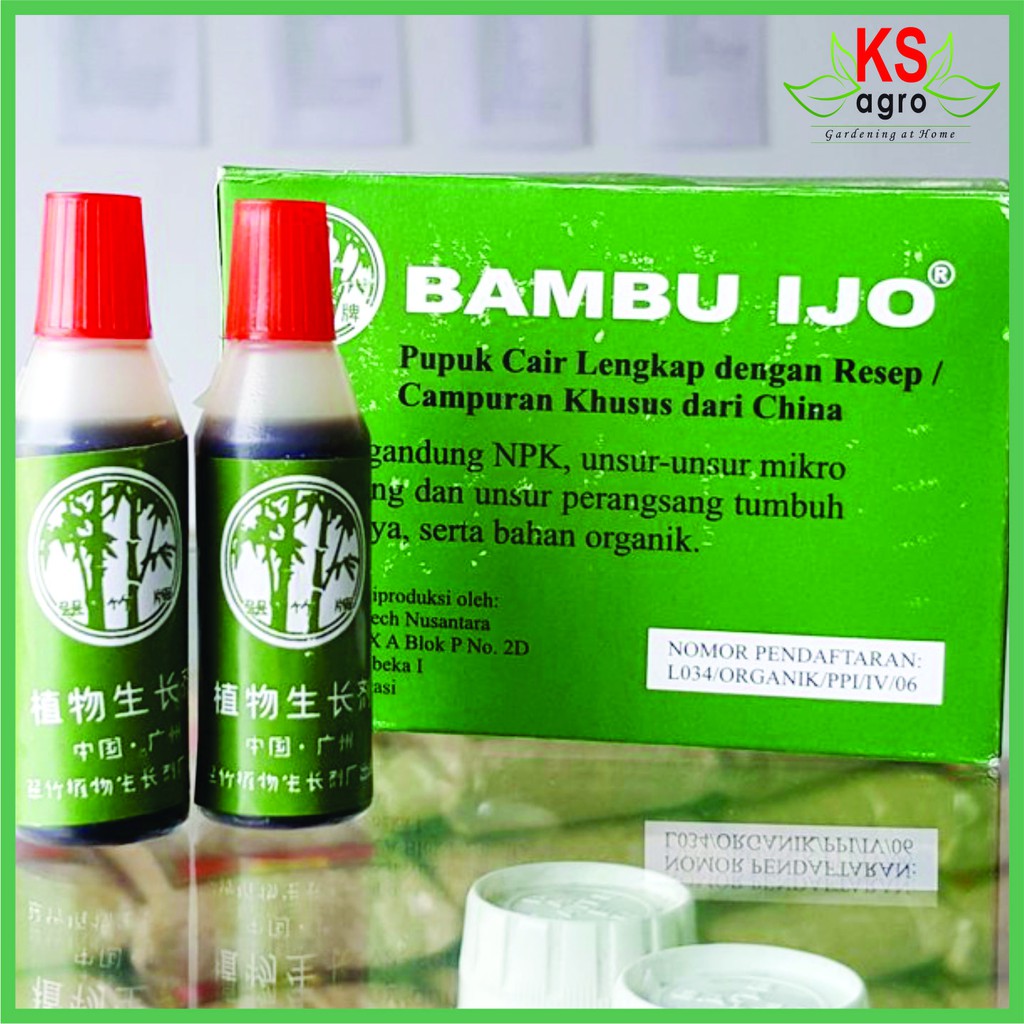 PUPUK BAMBU IJO CAIR 12ML KEMASAN PABRIK