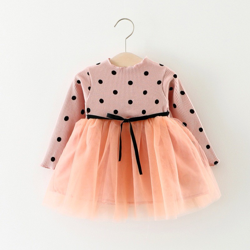 6-36bln DRESS ANAK [KUALITAS IMPOR] GAUN BAYI ELEGAN PESTA ANAK BAYI PEREMPUAN L H