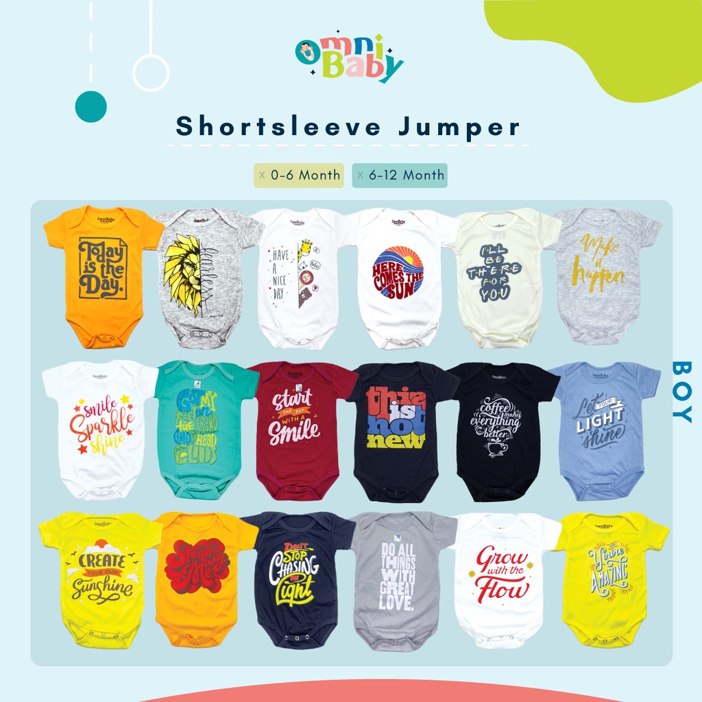 OMNIBABY Jumper Pendek Fashion Boy's Edition SNI