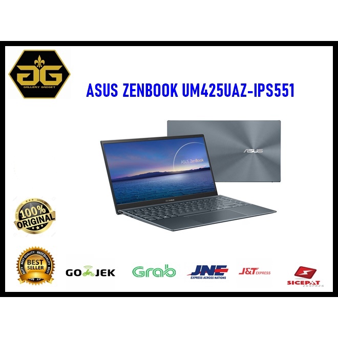 ASUS ZENBOOK UM425UAZ-IPS551 RYZEN 5-5500U 8GB 512GB 14" FHD OHS W10