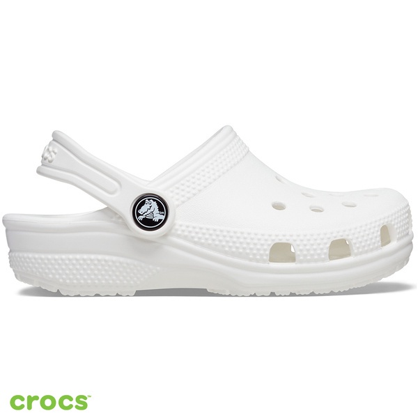 Crocs Classic Clog Kids / Sandal Anak Laki dan perempuan / Sandal Anak / Anti Licin - White 206990-100