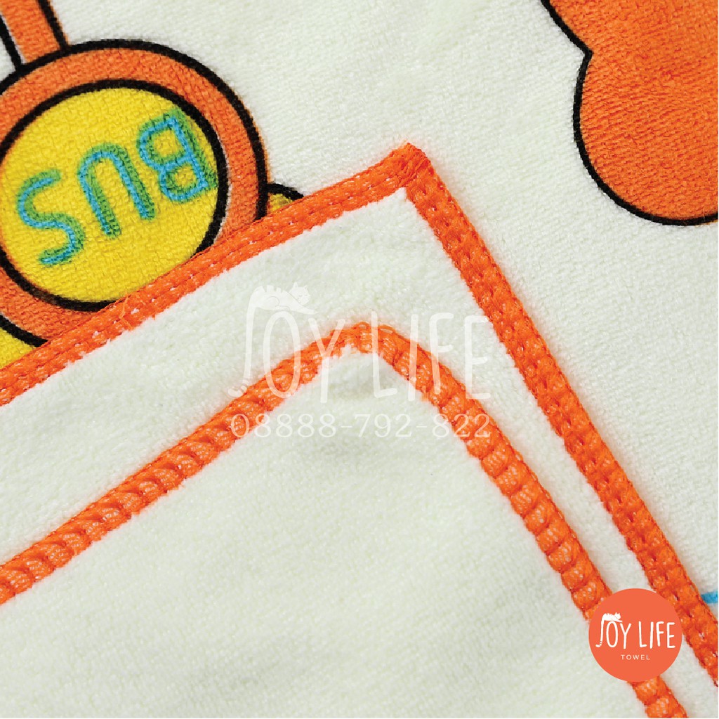 Handuk mandi microfiber 50cmx100cm / handuk anak / handuk baby motif yellow color tebal dan lembut