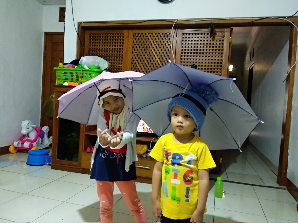 Payung Topi Besar  Diameter 60 Cm 10 Warna Outdoor Anti Uv Termurah Big Jumbo