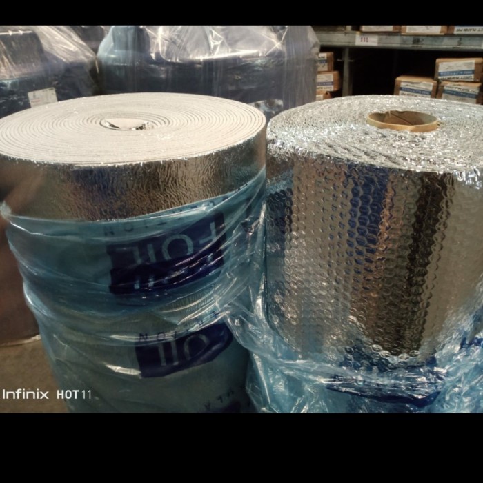 Aluminium Foam Foil 4 mm 1.18 m - per roll