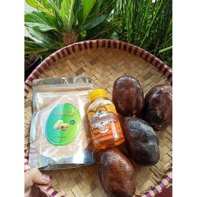 

paket 5 buah+1serbuk+1madu murni