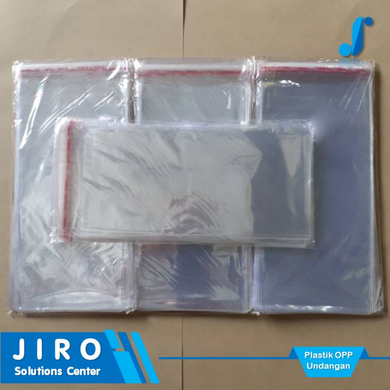 

Plastik OPP Undangan 10,5 x 22 cm