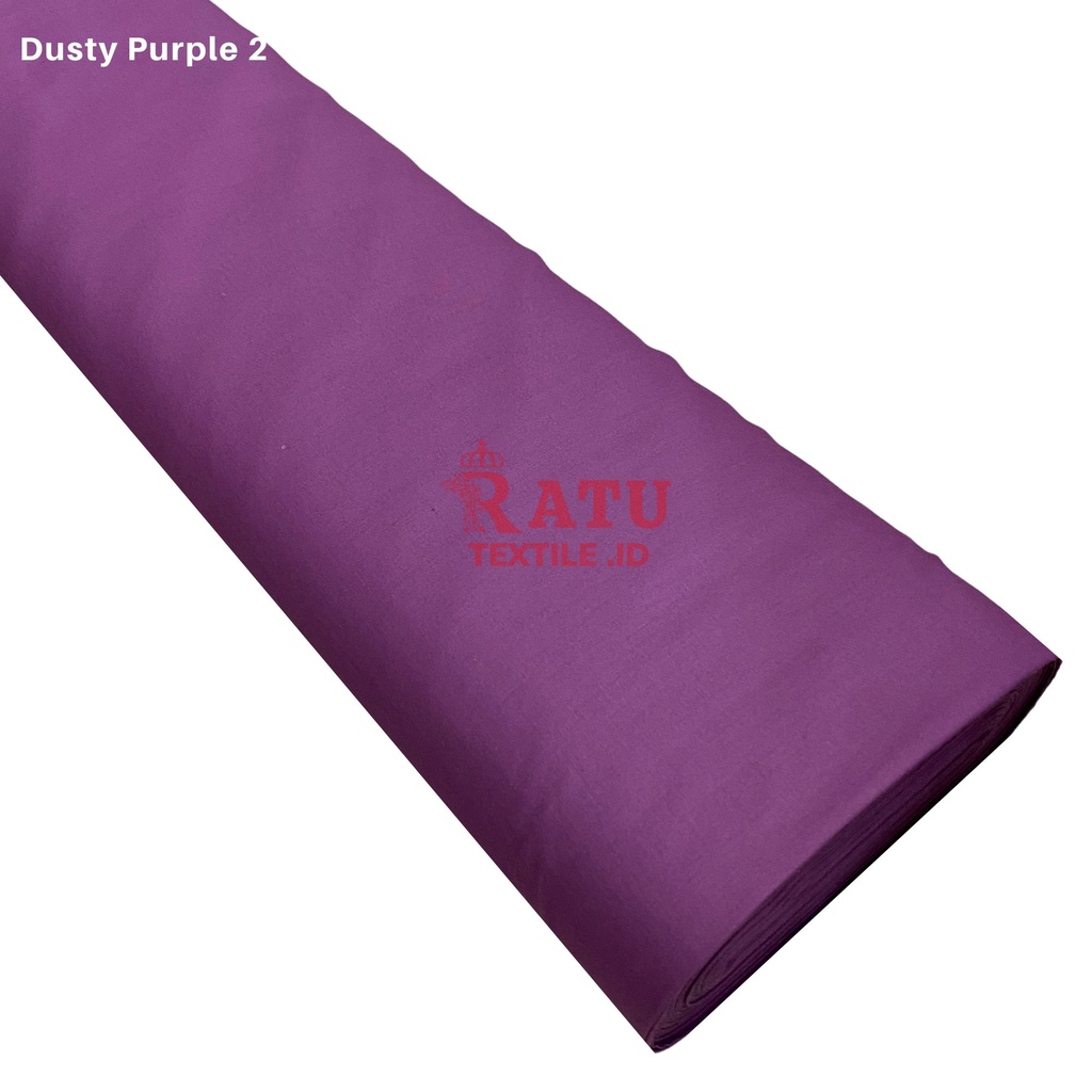 Kain Katun Toyobo Fodu Toyobo Royal Mix  Toyobo RM Toyobo Premium-Dusty Purple 2