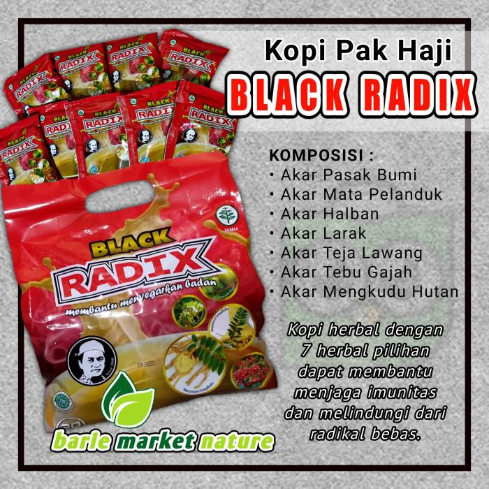 KOPI PAK HAJI BLACK RADIX ORIGINAL