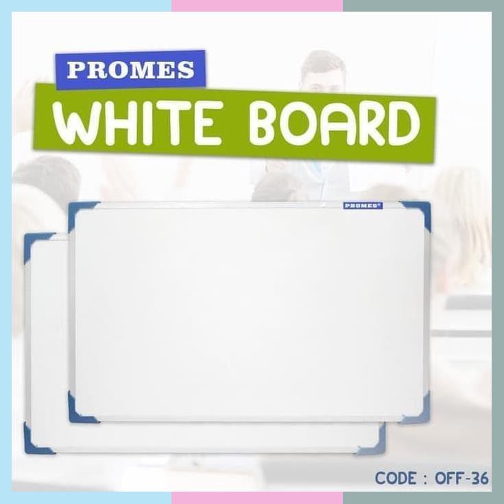 

Gojek Aja Papan Tulis White Board Jumbo Serbaguna 60 X 80 Cm