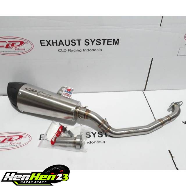 KNALPOT CLD Racing YAMAHA NMAX 150 SHARK SERIES