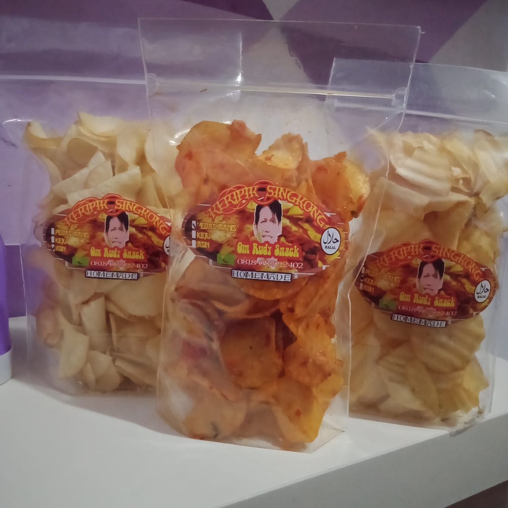 

keripik pedas manis cabai asli 100%