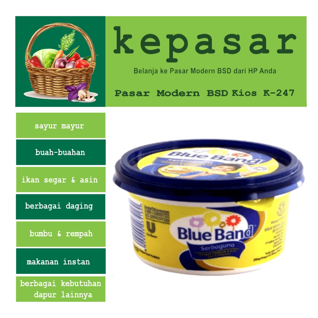 

Margarin 250 g BLUE BAND