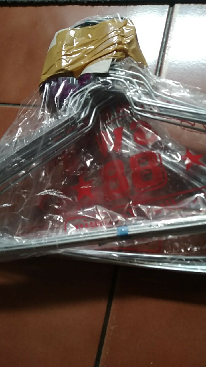 Hanger Kawat/besi Besar 12pcs