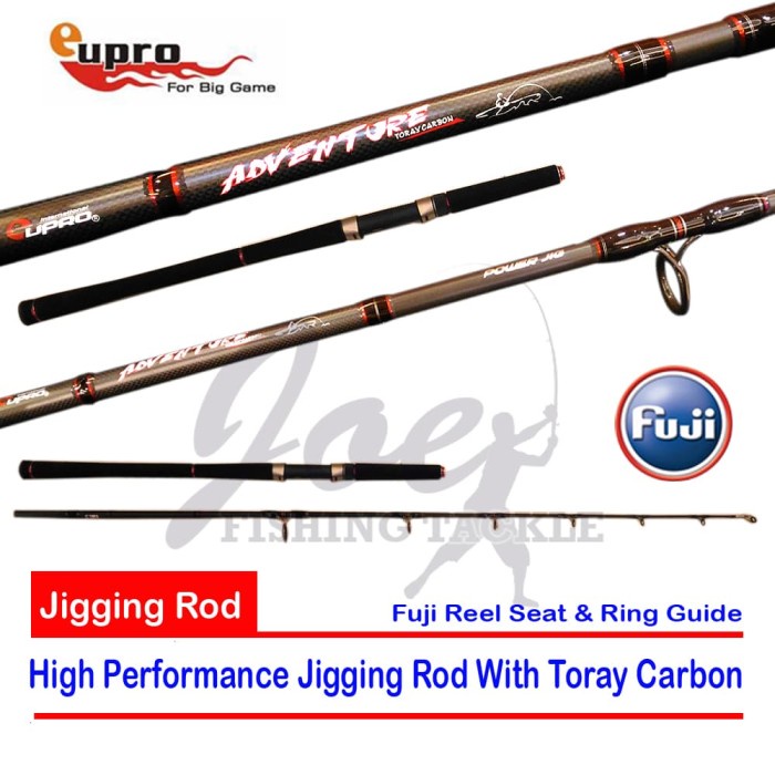 Eupro Adventure PE 3-6 ATS592H Spinning Jigging Rod - Joran Pancing