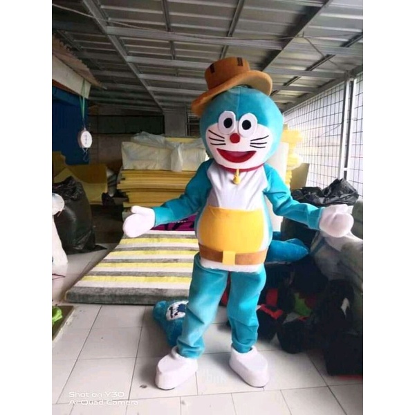 KOSTUM BADUT DORAEMON