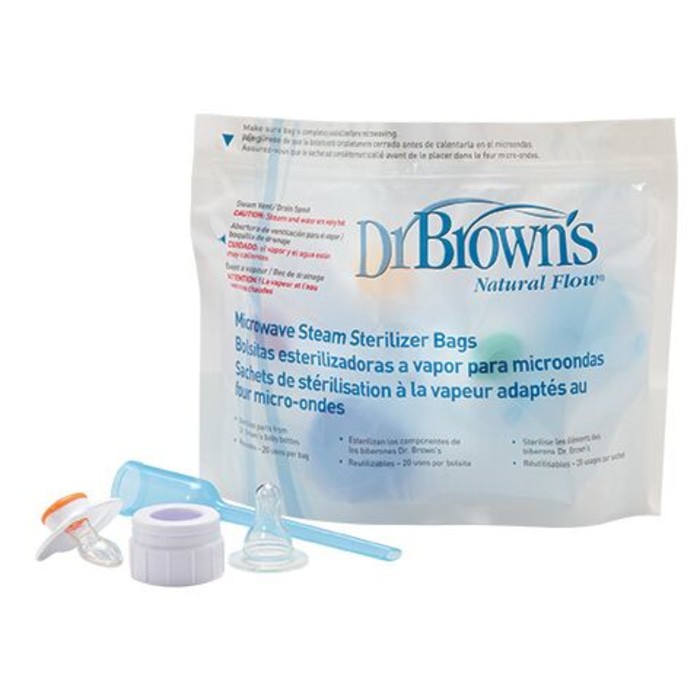 Dr Brown's - Microwave Steam Sterilizer Bags