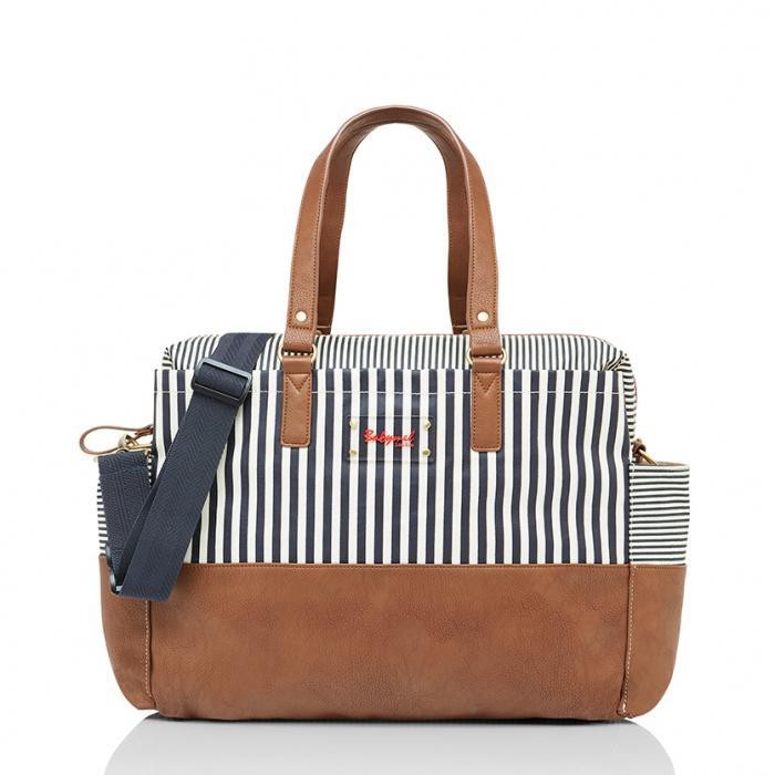 Babymel Millie Stripe Navy