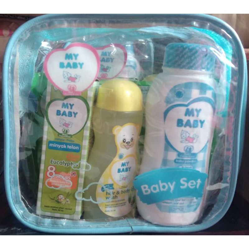 Paket Hadiah (My Baby Set)-My Baby Set Biru