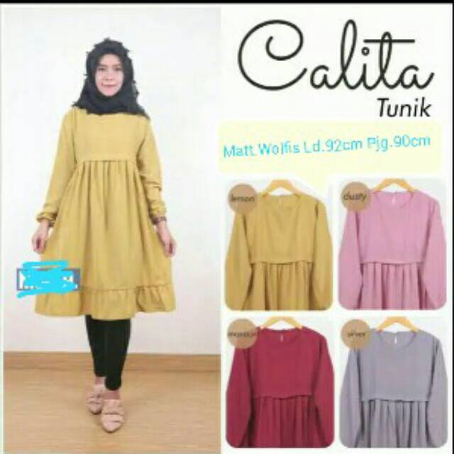 TUNIK CALITA / BAJU ATASAN