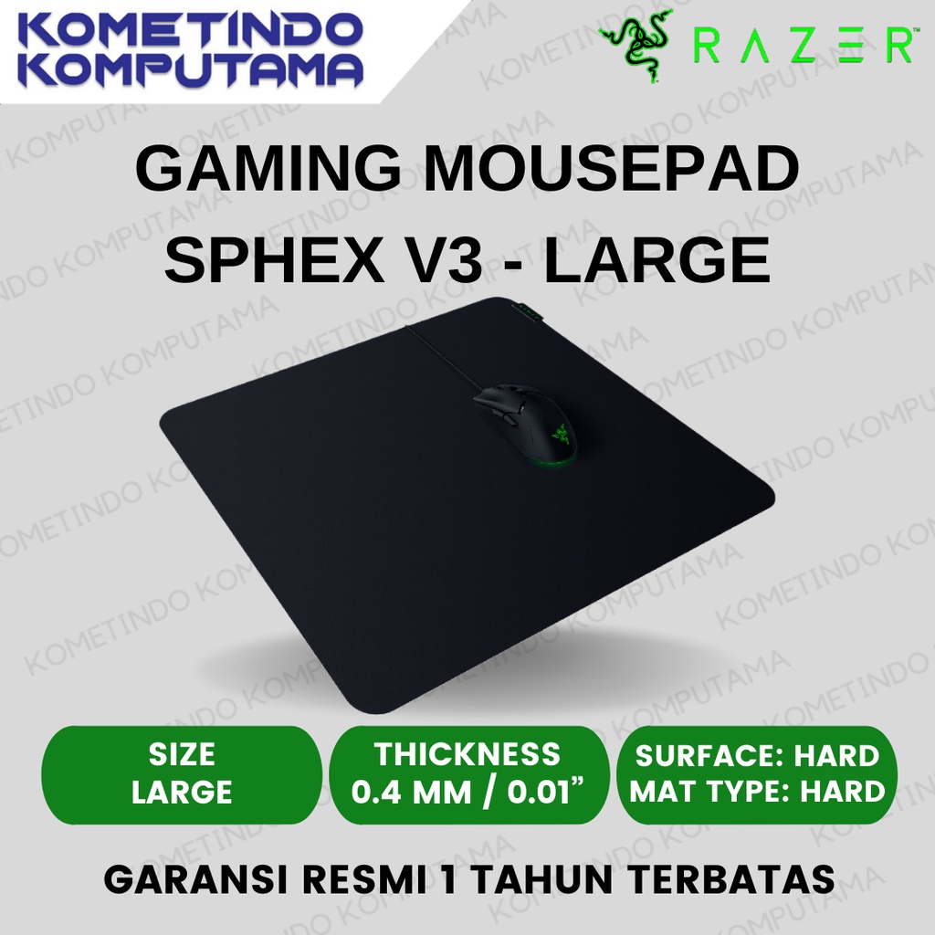 Razer Sphex V3 - Large Gaming Mousepad / Mouse Pad 100% Original