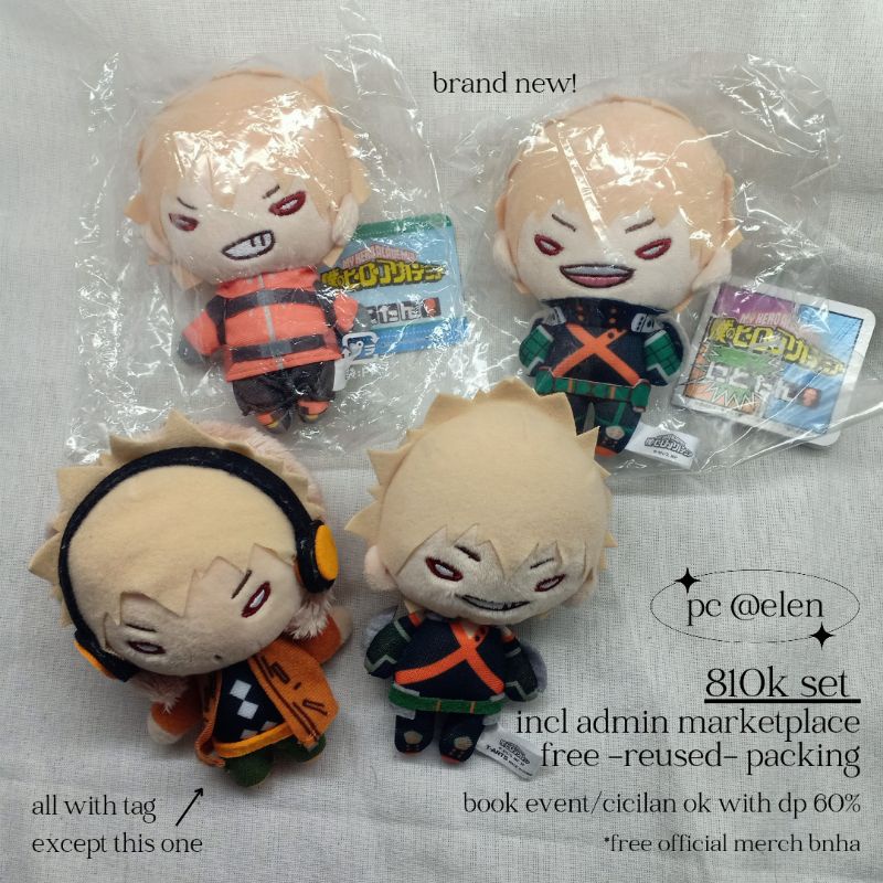 [BOOKED] Nitotan Bakugou Katsuki My Hero Academia - Boku no Hero Academia