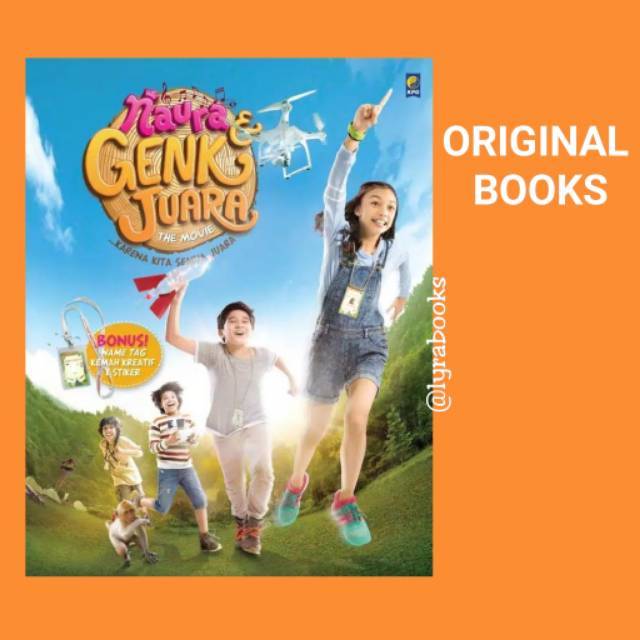 Naura dan Genk Juara The Movie - Buku Anak