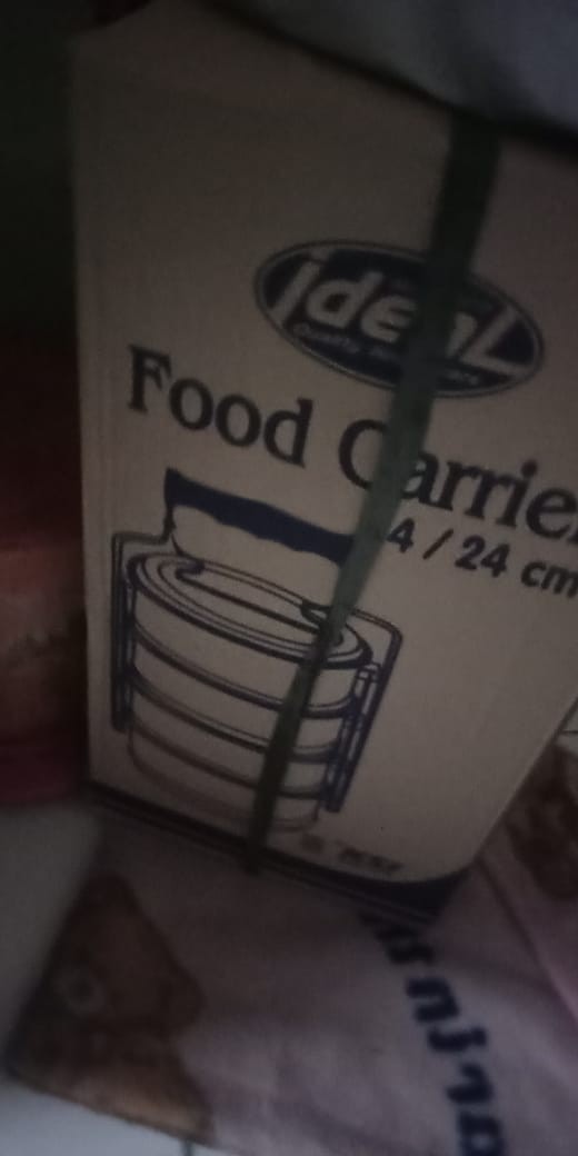 Ideal Rantang Makan Enamel Susun 4 Diameter 24 Cm