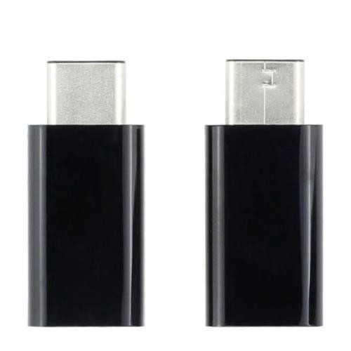 2Pack Micro USB to Type C Adapter Connector For  Samsung Huawei Xiaomi