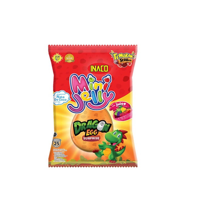 

Inaco Mini Jelly dragon egg surprise 25cup