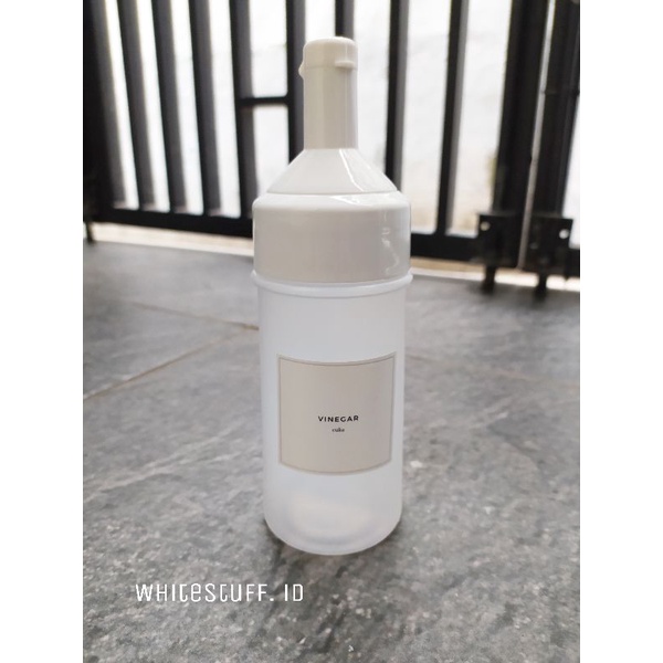 botol saus warna putih free label