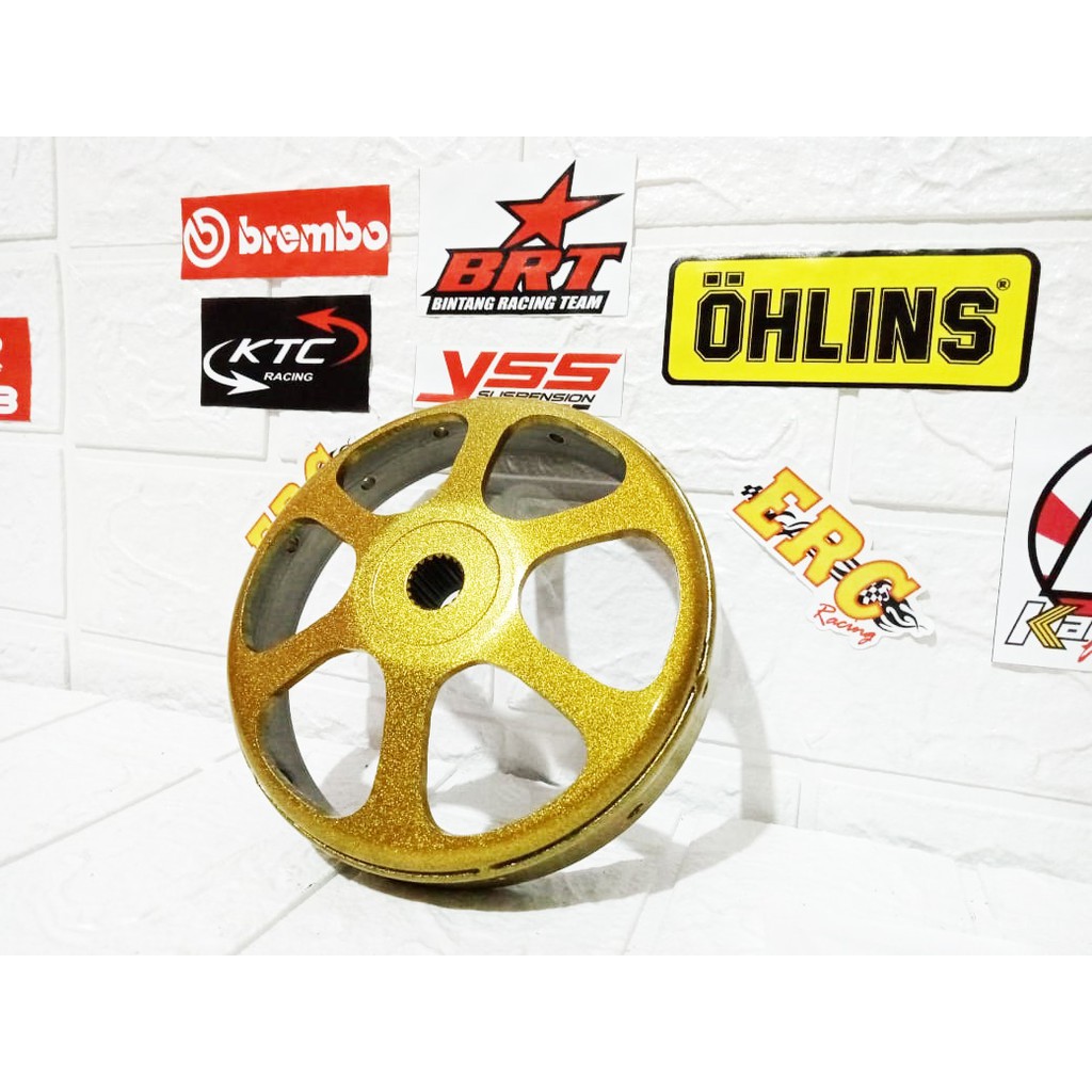 MANGKOK KAMPAS GANDA CVT CUSTOM RACING SOLUSI GEREDEG VARIO / PCX 125-150 / ADV ORIGINAL Custom