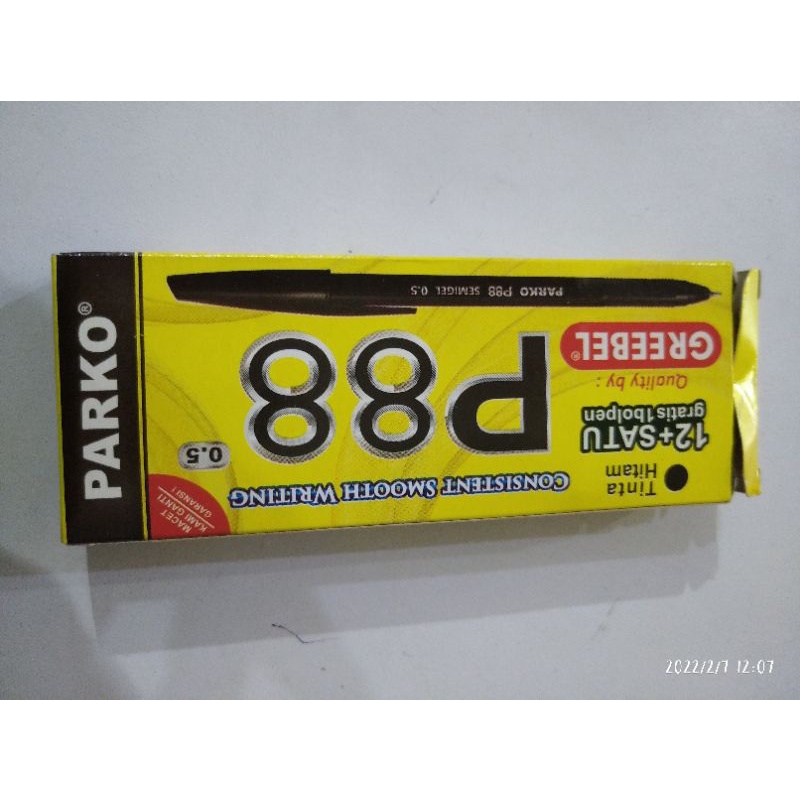 

Pulpen greebel P88