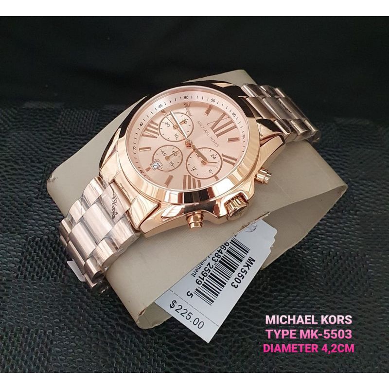 JAM TANGAN MICHAEL KORS PRIA MK-5530 STAINLESS STEEL ORIGINAL