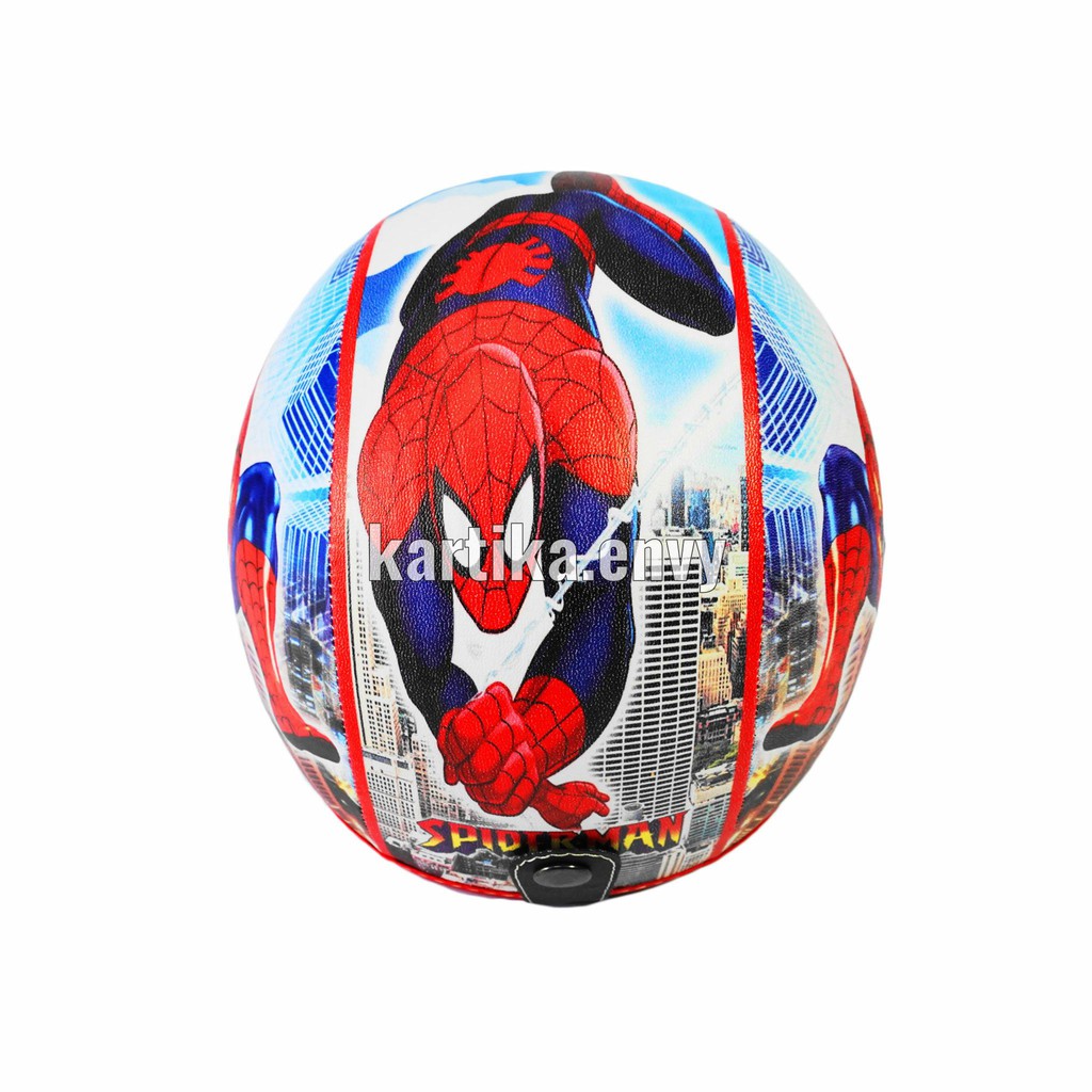 Helm Anak Model Bogo Karakter Spiderman