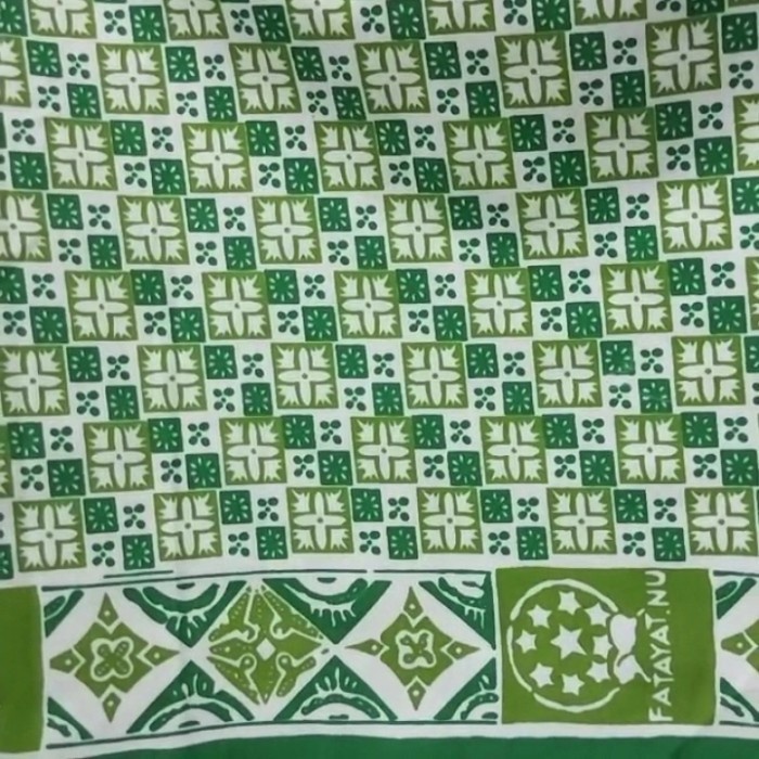 Batik Seragam Fatayat NU Nasional Indonesia Baju Muslimat Hijau  Harga 50cm Toko Kain Wolili