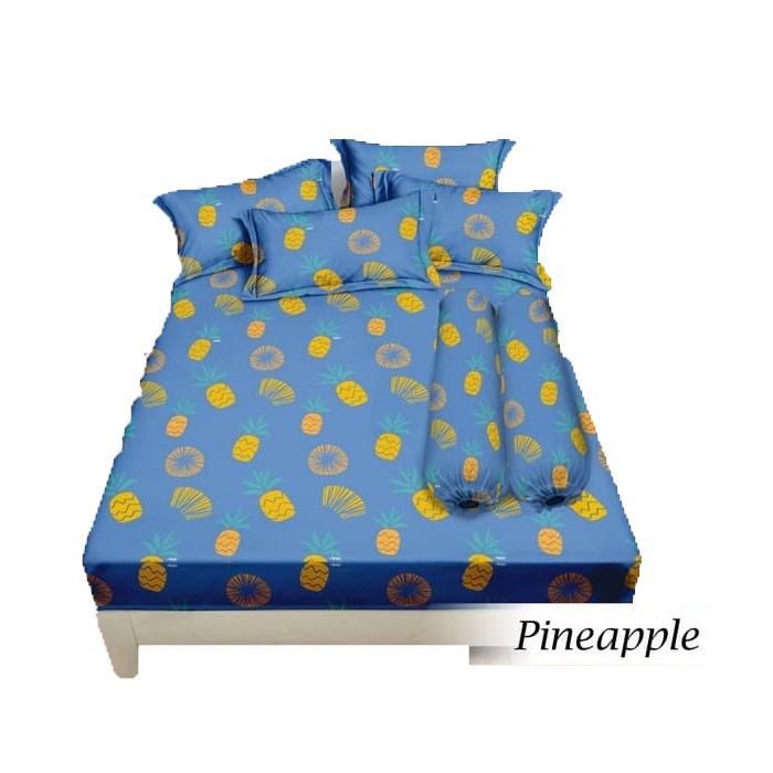 SS Sprei 180 B4 Aloha 180x200 Bantal 4 King Size No 1 Murah Part A