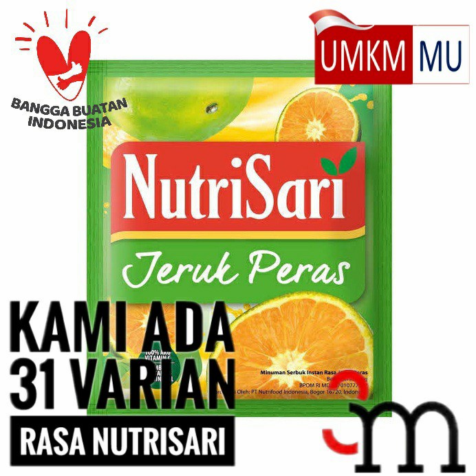 

201nhgg Nutrisari - Jeruk Peras (1 Renceng = 10 Sachet) Ds201Fs