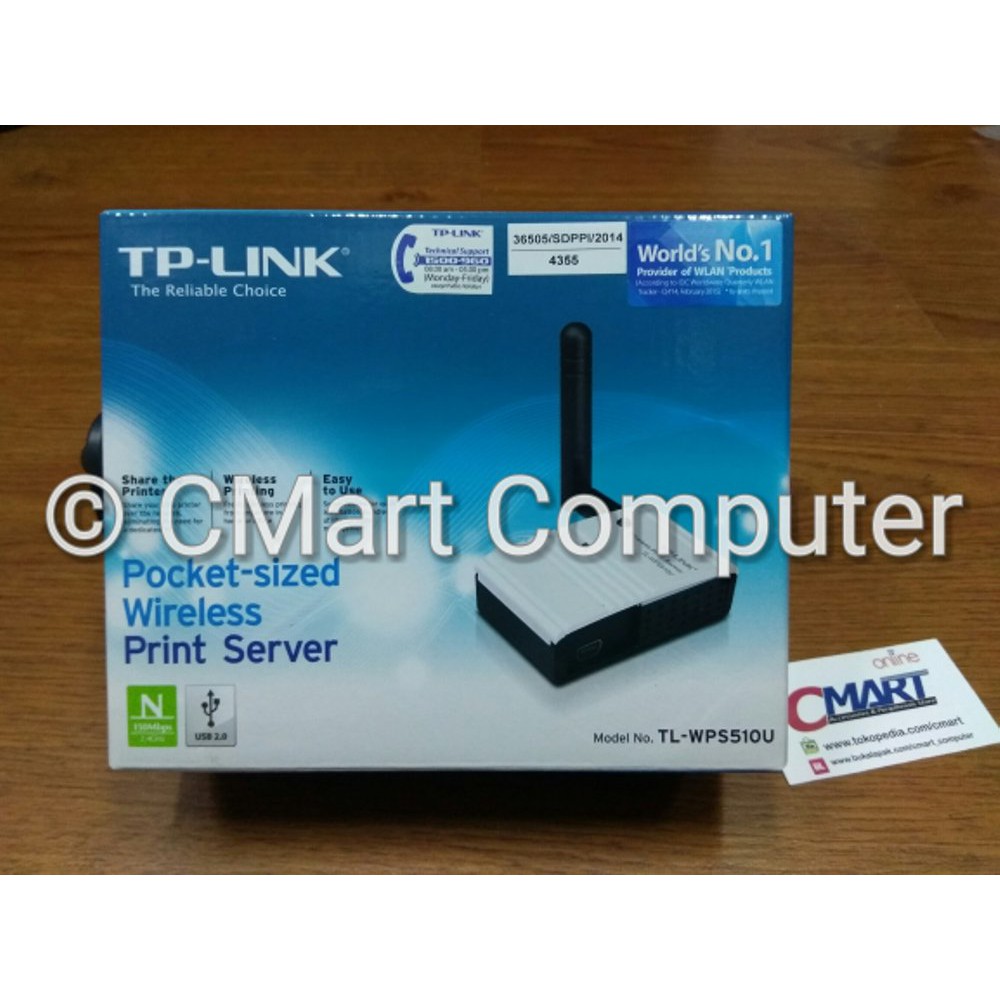 TP-LINK TL-WPS510U : Pocket-sized Wireless Print Server