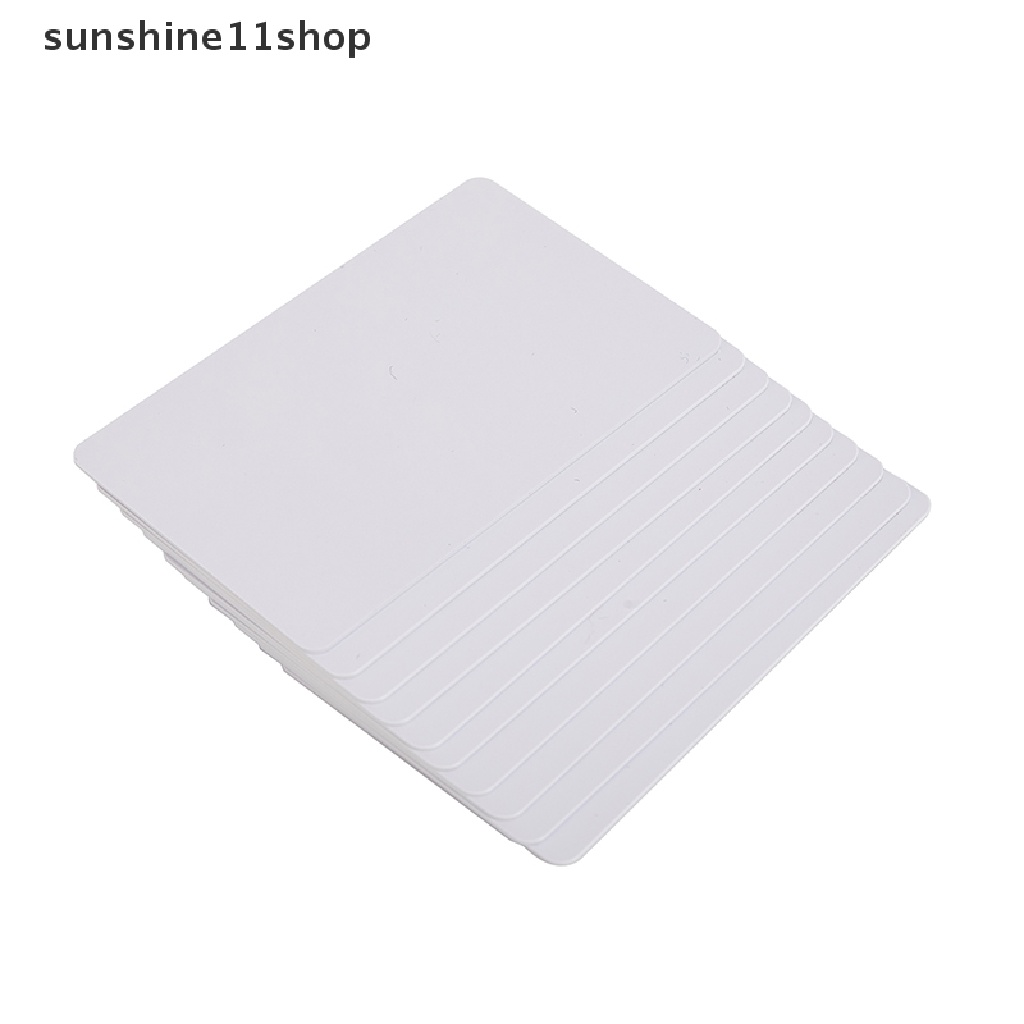 Sho 10 Pak Ntag215 Kartu Nfc Kosong Ntag 215 Tagmo Amiibo Compatible 2021