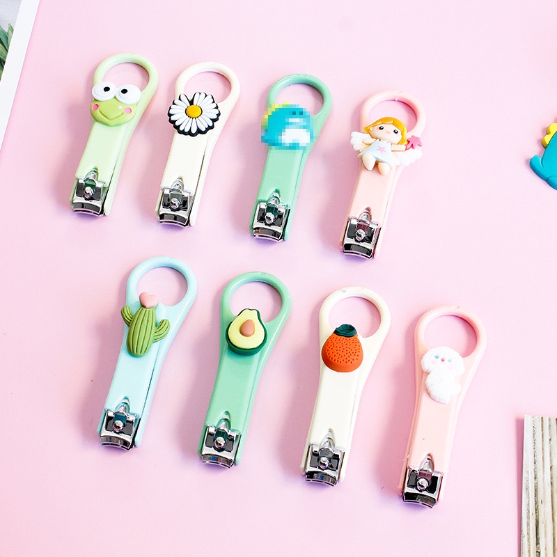 uniso pemotong kuku mini jepit kuku nail clipper gunting kuku mini karakter lucu gunting kuku karakter lucu cute nail clippers alat potong kuku