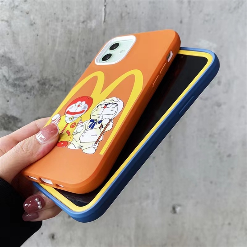 Soft Case Silikon 3 In 1 Motif Kartun Anjing Dan Kucing Untuk iPhone 13 12 11 Pro Max X XR Xs 7 8 6s 6 Plus SE 2020