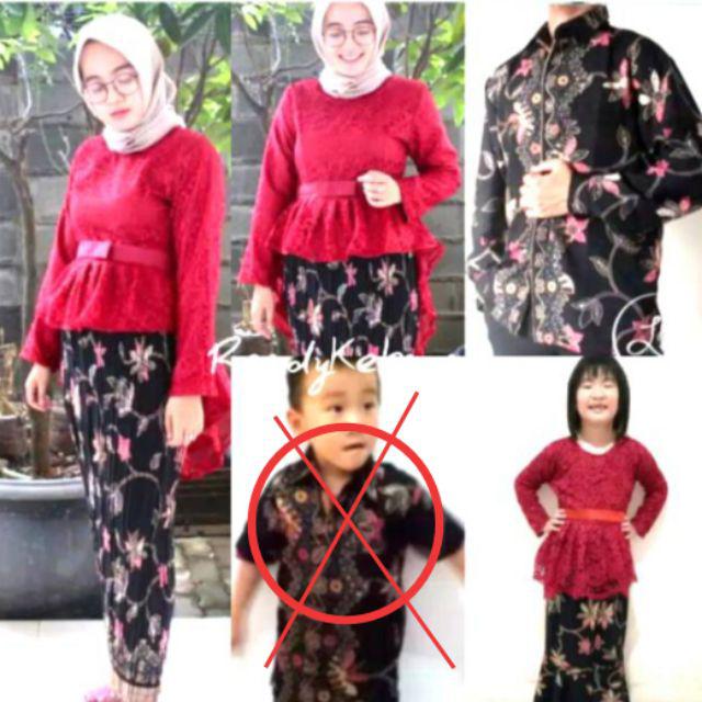 Baju Copel Ayah Ibu Borkat Acara Lamaran Anak / Set Kebaya ...