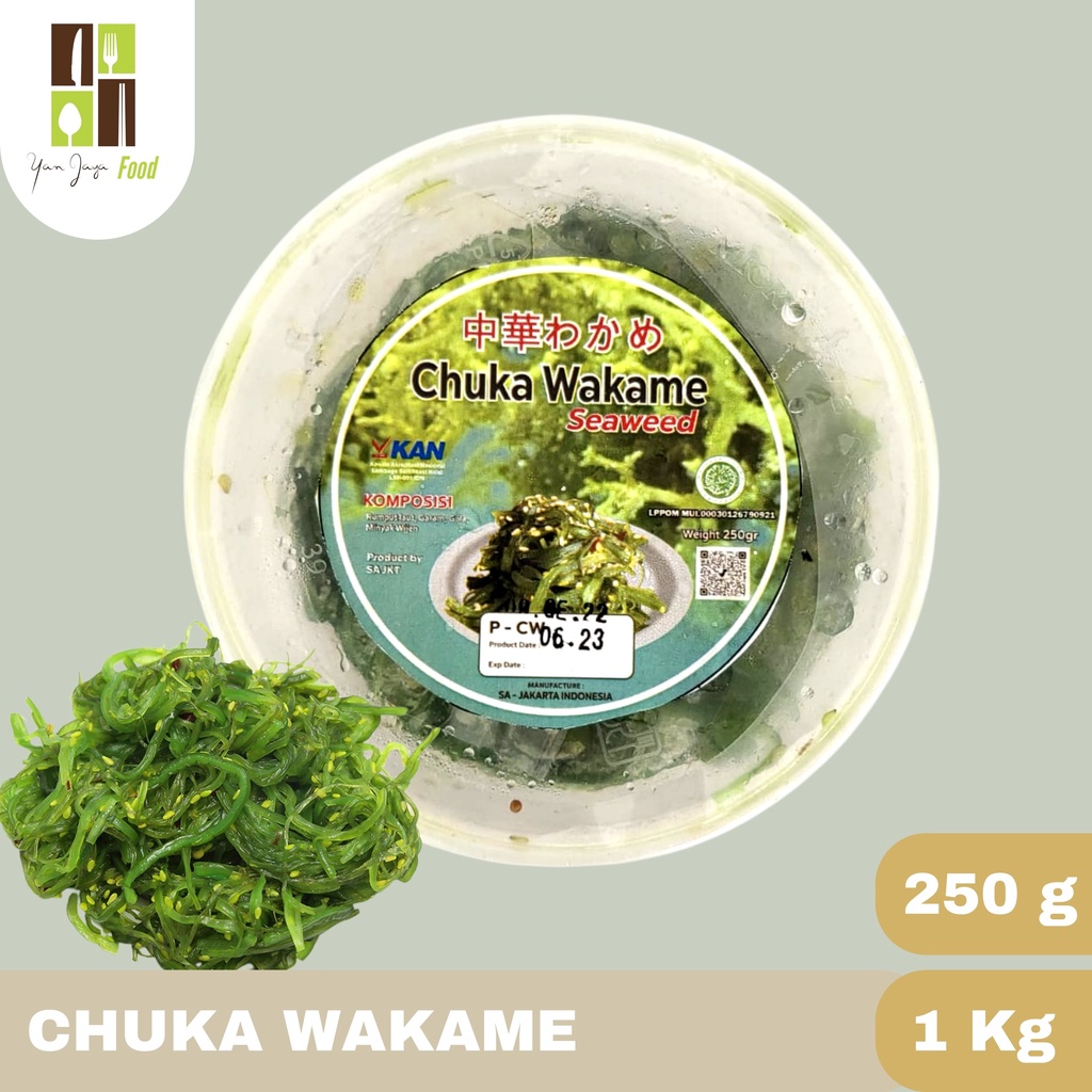 Chuka Wakame Salad Rumput Laut Halal