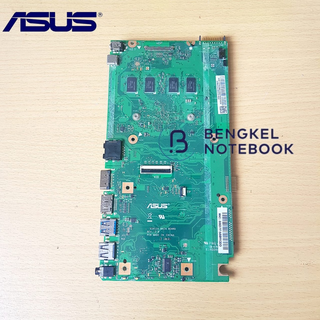 Motherboard Asus X541SA DDR3 4G Intel Pentium N3710 1.6GHz