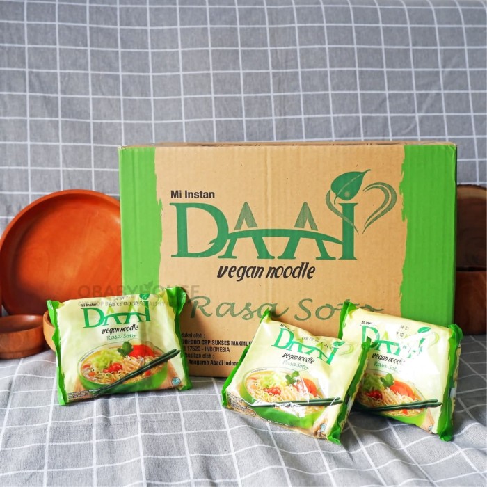 

DAAI Mie Instant Vegan Soto - 1 DUS 40 pcs