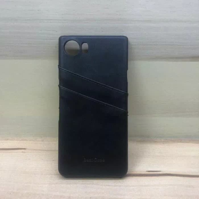 Leather case kulit holder card kartu blackberry BB PRIV case cover