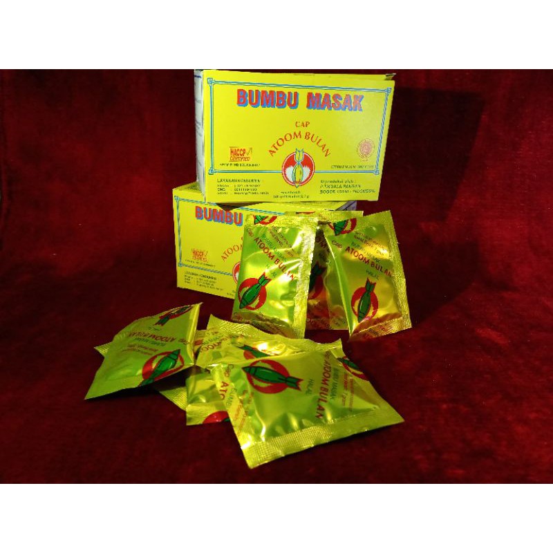 

Bumbu Masak Cap Atoom Bulan (20 pcs x 7 g)