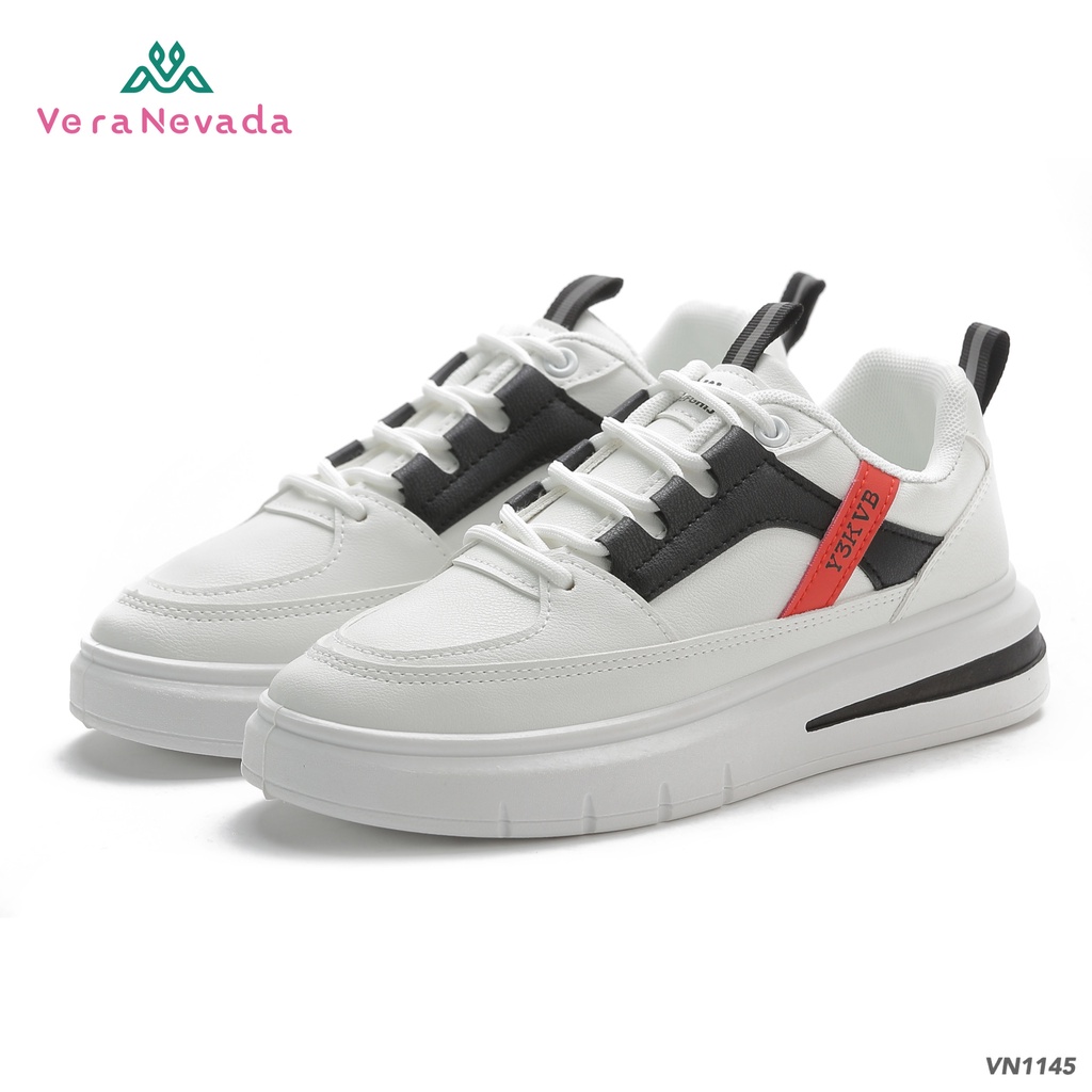 Vera Nevada Jasmie Sepatu Sneakers Wanita Sport Shoes VN1145-W BLACK