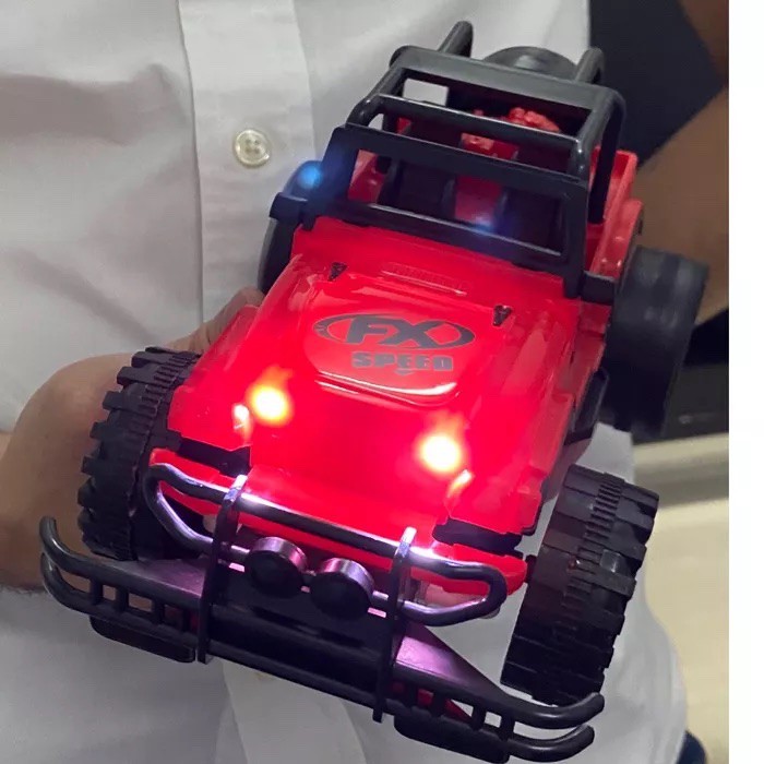 Mobil Remote Control Mobil Remot OFF ROAD JEEP Lampu LED Mainan RC Remot Control 1:20